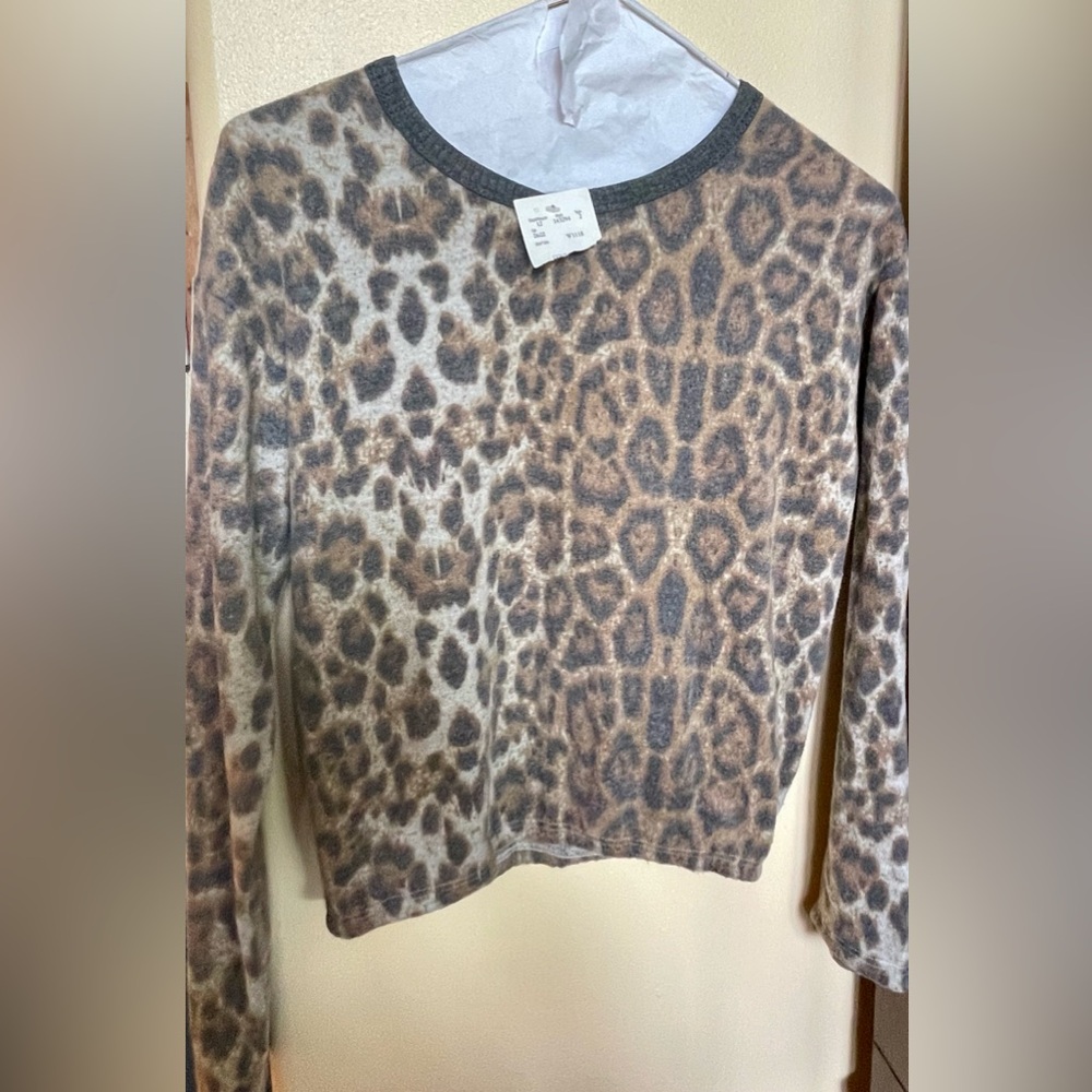 Leopard blouse